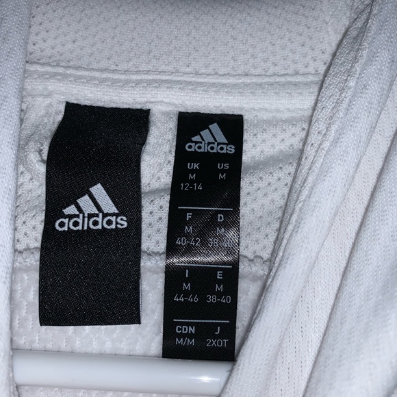 SALE! Adidas white sweatshirt - Picture 3 of 3